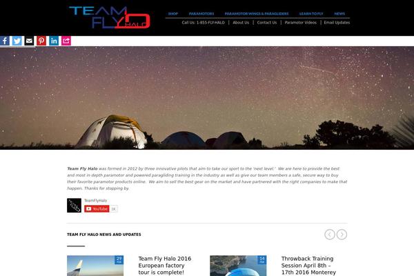 The Retailer theme site design template sample