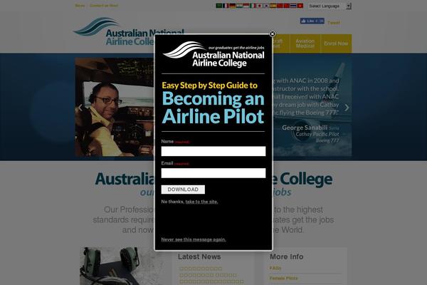 Inspire theme site design template sample