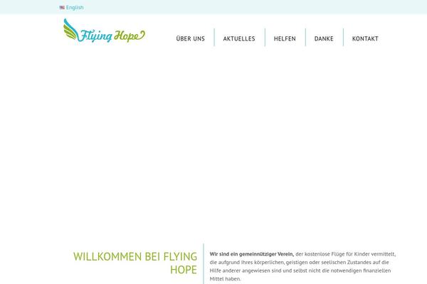 Site using Parallax Scroll plugin