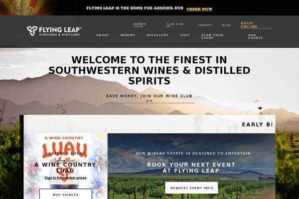 Aperitif theme site design template sample