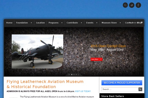 Mikmag theme site design template sample