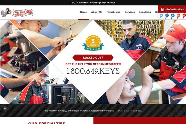 Codeus theme site design template sample