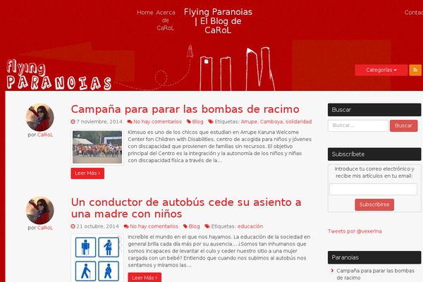 flyingparanoias.com site used Infinitano