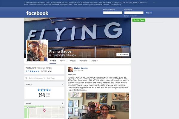 flyingsaucerchicago.com site used Feast