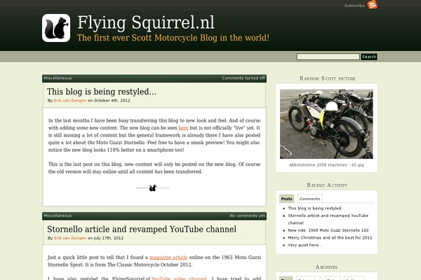 Site using Collapsing Links plugin