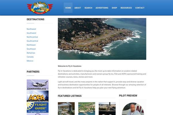 Atlas theme site design template sample