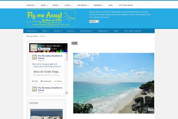 Travel Agency theme site design template sample