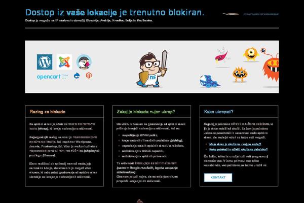 Ashade website example screenshot