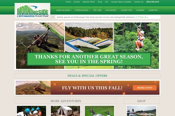 flymorningside.com site used Morningside-theme