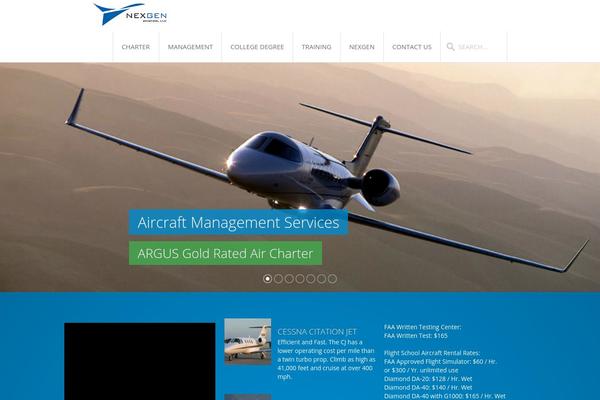 Infinite theme site design template sample