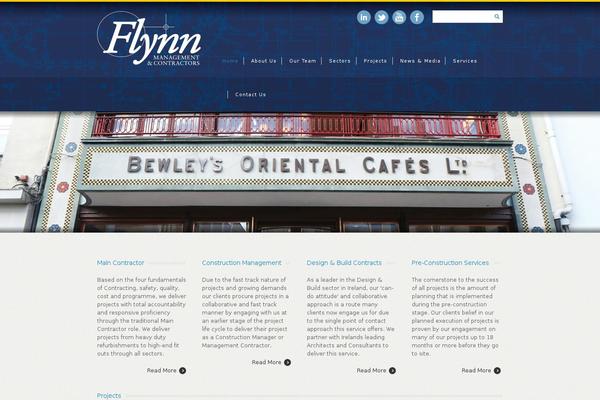 Nevada Child theme site design template sample