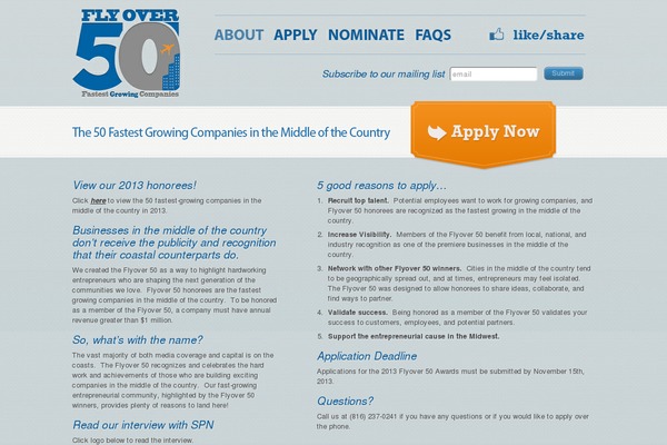 Site using Cforms plugin