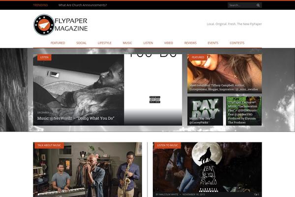 SmartMag theme site design template sample