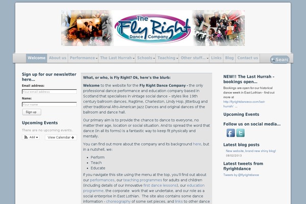 Techozoic Fluid theme site design template sample