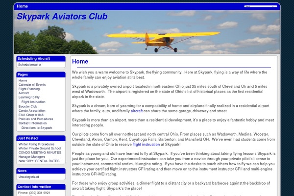 flyskypark.com site used Simple Round