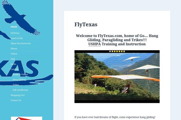 Twentyfifteen Child theme site design template sample