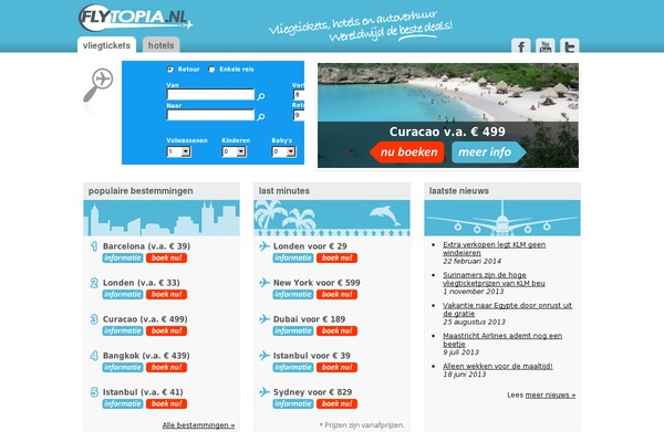flytopia.nl site used Snc-mono