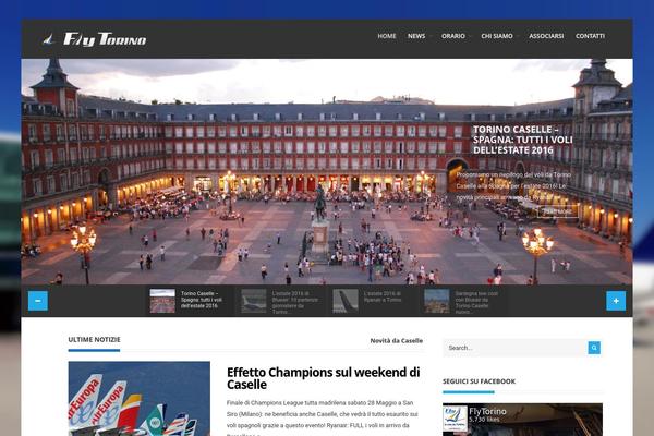 Resolute theme site design template sample