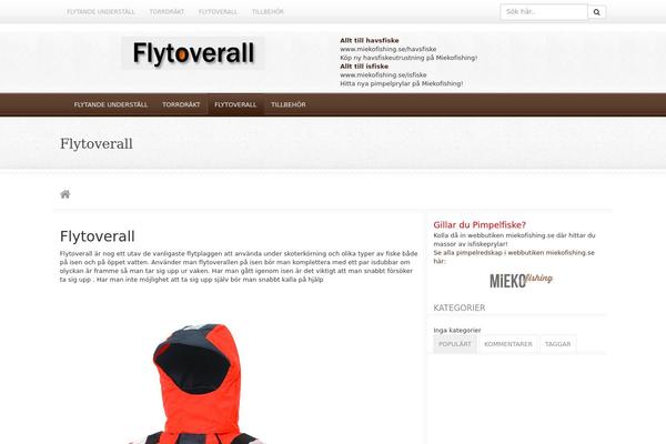 flytoverall.biz site used Temat