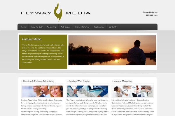 flywaymedia.com site used Enterprise