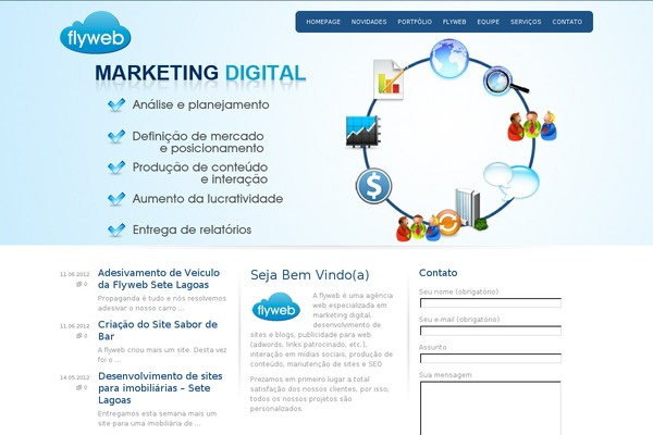 flyweb.net.br site used Bosspress
