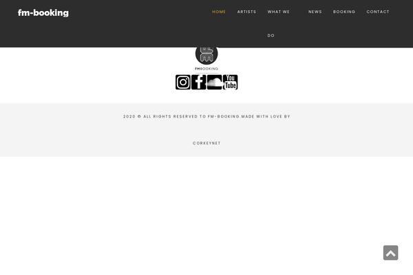 Leader theme site design template sample