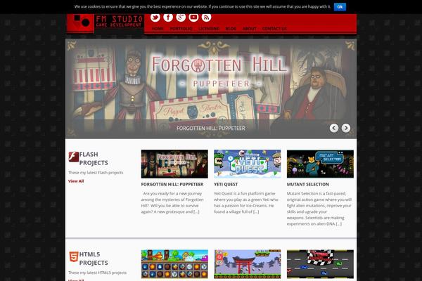 Site using WP Slick Slider and Image Carousel plugin