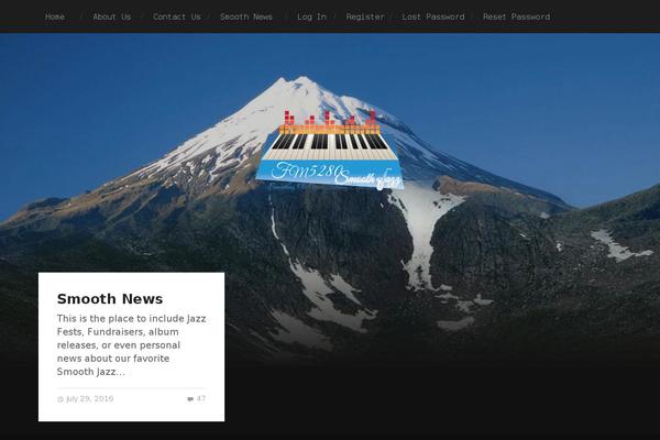 Garfunkel theme site design template sample