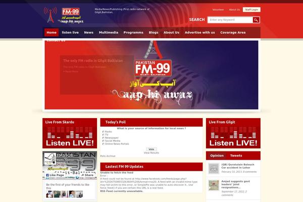 Wisdom theme site design template sample