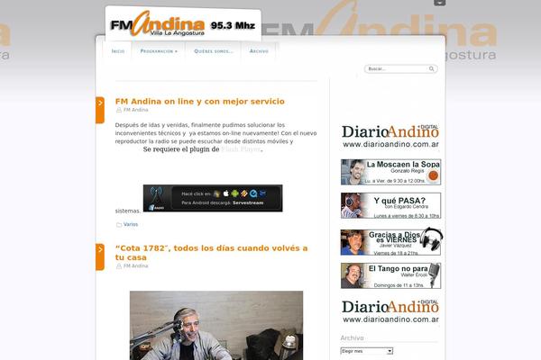 dfBlog theme site design template sample