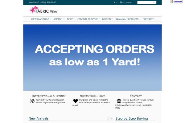 GoodStore theme site design template sample