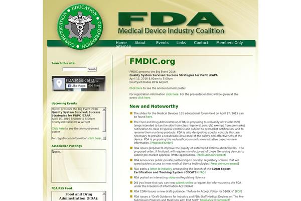 Site using Dropdown Menu Widget plugin