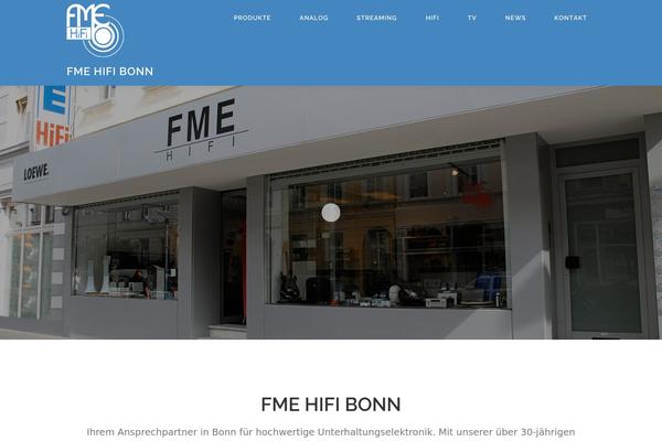 OnePress theme site design template sample