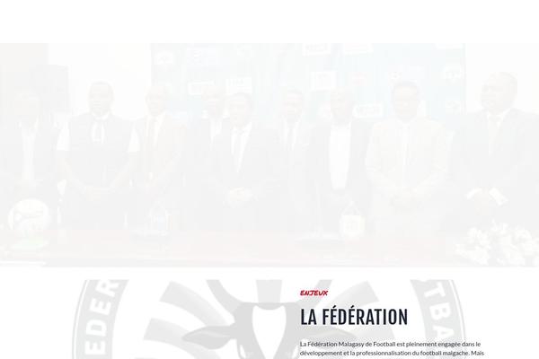 Conquerors theme site design template sample