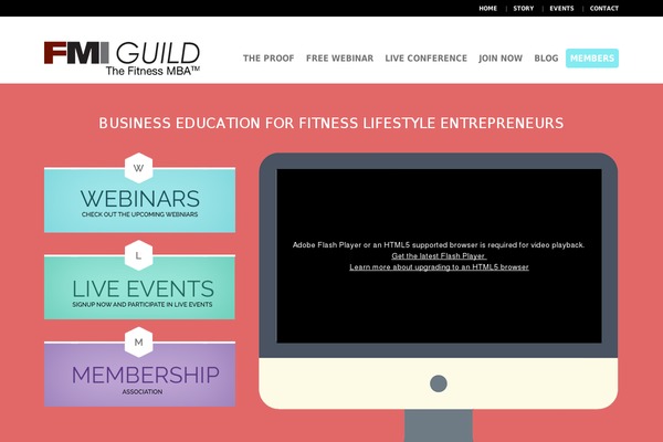 fmievents.com site used Dynamico