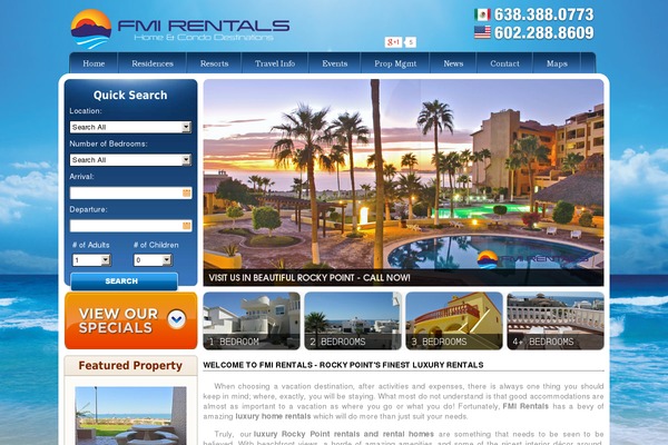 Parkcity theme site design template sample