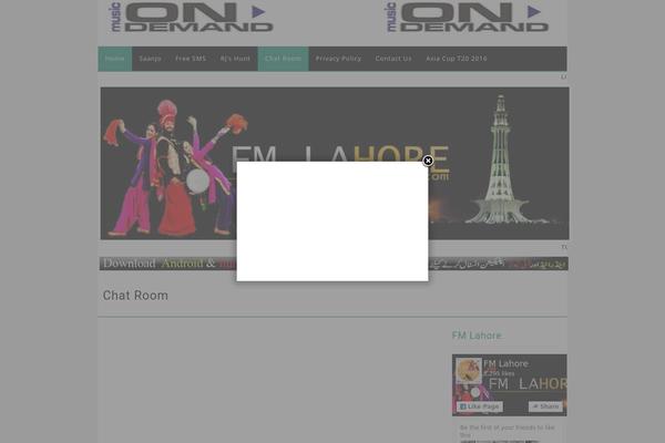 EzyReader theme site design template sample