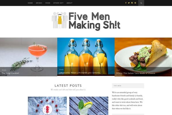 Hemlock theme site design template sample