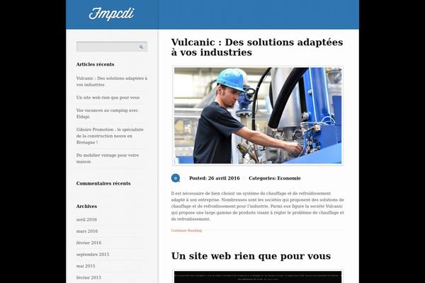 Inkland theme site design template sample