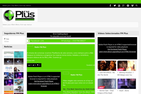 Site using Background-music-player plugin