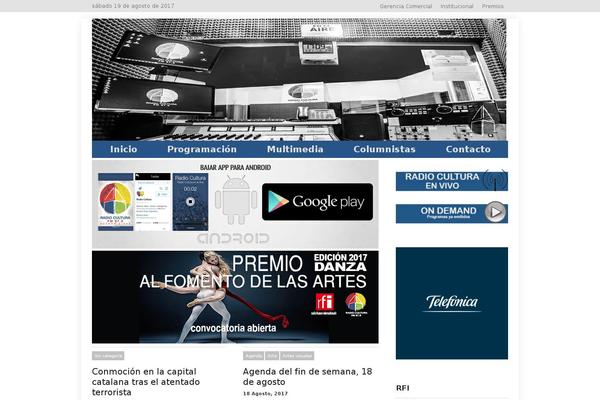 Site using T4B News Ticker plugin