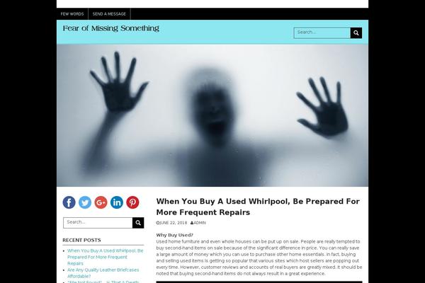 Business Press theme site design template sample
