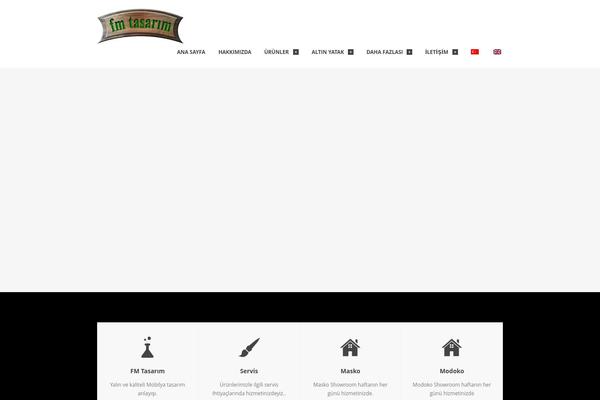 Whisper theme site design template sample