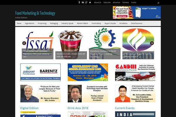 Tempera theme site design template sample