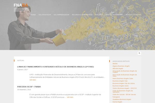 Buntington theme site design template sample