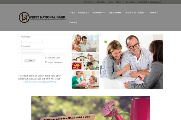 JustWrite theme site design template sample