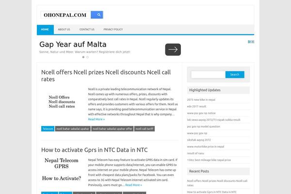 fnepal.com site used Braxton