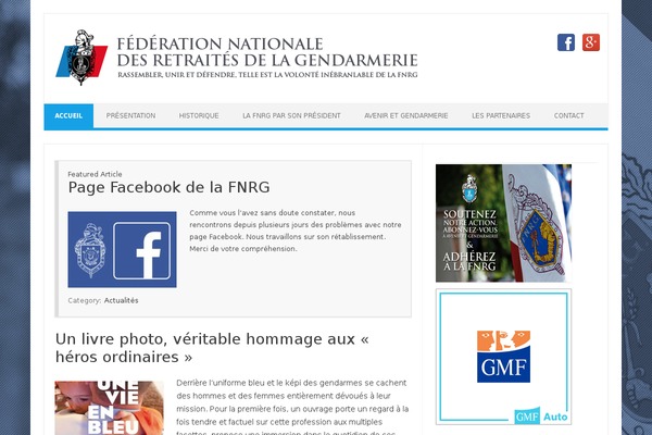 Iconic One theme site design template sample