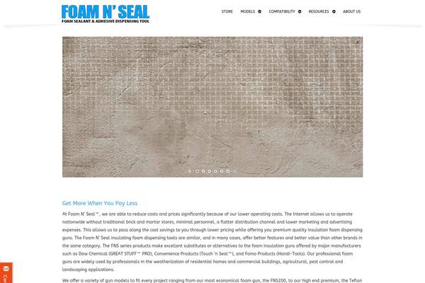 foamnseal.com site used Cosmos