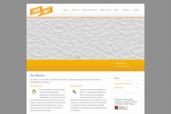 Ecobiz theme site design template sample